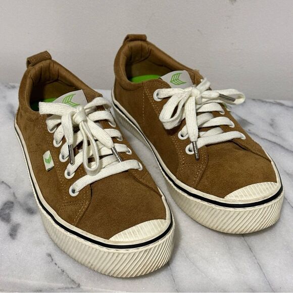 Cariuma OCA los  Brown Suede Sneakers women’s 7 men’s 5.5 - Picture 1 of 11